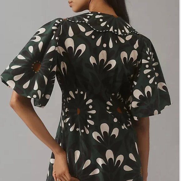 Farm Rio Ainika Flowers Mini Dress - Picture 2 of 7